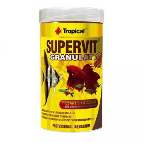 Tropical Supervit Granulat 250 ml / 138 gr Granül Balık Yemi